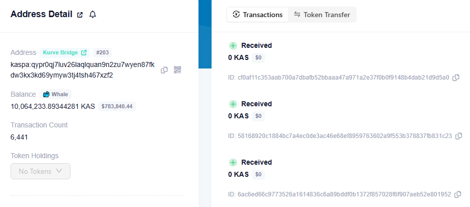 Kaspa L2 Network已锁定资金规模10月1日已突破1千万个Kas